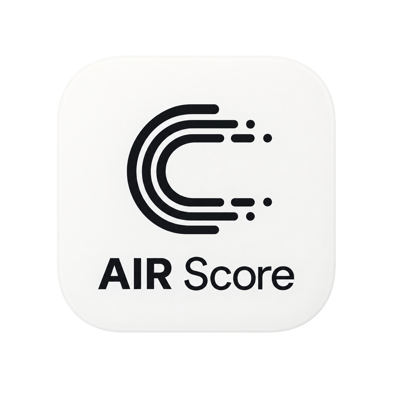 AIR SCORE 로고